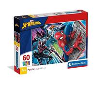 Clementoni - 26048 - Supercolor Puzzle - Spider Man - 60 Pezzi