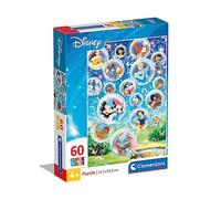 Clementoni - 26049 - Supercolor Puzzle - Disney Classic - 60 pezzi