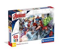 Clementoni - Puzzle Puzzle SuperColor: Vendicatori - 40-99 Pezzi
