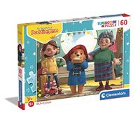 Clementoni - 26113 - Supercolor Puzzle - Paddington - 60 pezzi - Made in Italy, puzzle bambini 5 anni, puzzle cartoni animati, puzzle animali