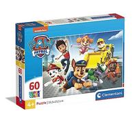 Clementoni Puzzle Supercolor Paw Patrol – 60 pezzi – Bambini 4 anni – Made in Italy