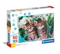 Puzzle 60 pezzi Gemelli Gattini