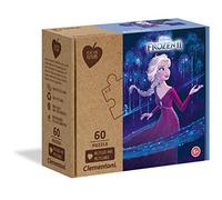Clementoni - 27001 - Puzzle Play For Future - Disney Frozen 2-60 pezzi - materiali 100% riciclati - Made in Italy, puzzle bambini 5 anni+