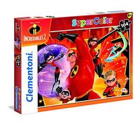 Clementoni - 27106 - Supercolor Puzzle - The Incredibles 2-104 Pezzi