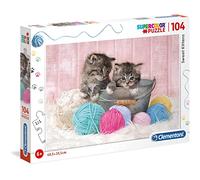 Clementoni - 27115 - Supercolor Puzzle - Cucciolo - 104 Pezzi