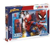 Clementoni - Puzzle Puzzle Spiderman super colorato - 100 Pezzi