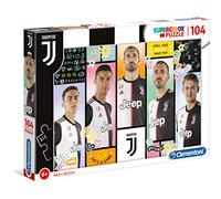 Clementoni - 27132 - Supercolor Puzzle - Juventus 2020-104 Pezzi - Made In Italy - Puzzle Bambini 6 Anni - Puzzle Calcio