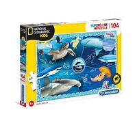 Clementoni - 27141 - National Geographic Kids - Ocean Explorer - 104 Pezzi - Made In Italy - Puzzle Bambini 6 Anni +