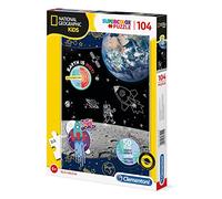 Clementoni - 27142 - National Geographic Kids - Space Explorer - 104 Pezzi - Made In Italy - Puzzle Bambini 6 Anni +