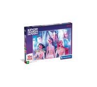 Clementoni - Puzzle per Bambini 104 Pezzi Super, per Bambini 6+ Anni, Illustrazione con Personaggi della Serie K-pop Demon Hunters, Idea Regalo, Made in Italy, 48,5x33,5 cm, 27257