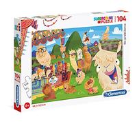 Clementoni - 27279 - Supercolor Puzzle - No ProbLLAMA - 104 pezzi