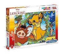 Clementoni - 27287 - Supercolor Puzzle - Lion King - 104 Pezzi - Disney