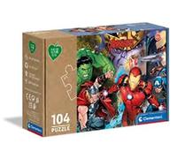 Puzzle Marvel Avengers 104 Pezzi - Play For Future di Clementoni
