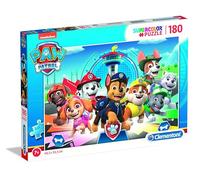 Clementoni - 29105 - Supercolor Puzzle - Paw Patrol - 180 pezzi - Made in Italy, puzzle bambini 7 anni+