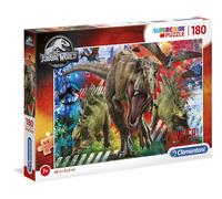 Clementoni - 29106 - Supercolor Puzzle - Jurassic World - 180 pezzi - Made in It