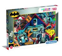 Clementoni - 29108 - Supercolor puzzle - Batman - 180 pezzi - Made in Italy - puzzle bambini 7 anni+