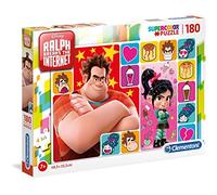 Clementoni - 29300 - Supercolor Puzzle - Ralph Breaks the Internet - 180 pezzi - Disney