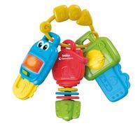 Clementoni - 3 Chiavi Giocattolo Interattive, Multi-Activity Keys, Gioco Musicale Elettronico per la Prima Infanzia con Luci e Suoni, Bambini 3-36 Mesi, Batterie Incluse, 17914