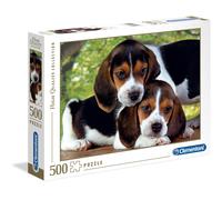 Clementoni - 30289 - Collection - Close Together - 500 Pieces Puppies