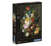 Clementoni - 31415 - Museum Collection Puzzle - Van Dael, Vaso di Fiori - 1000 Pezzi