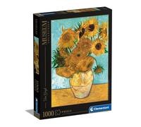 Clementoni - 31438 - Museum Collection Puzzle - Van Gogh, Girasoli - 1000 pezzi