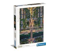 Clementoni - 31708 - Puzzle Collection - Flying Over Paris - 1500 Pezzi - Puzzle Adulti, Puzzle Parigi, Verticale, Divertimento Per Adulti, Made In Italy