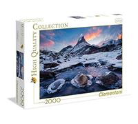 Clementoni 32556 - Puzzle Montagna Hefele, 2000 Pezzi, Multicolore