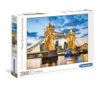 Clementoni - Puzzle Tower Bridge al crepuscolo - 2000 Pezzi