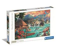 Clementoni - 32569 Collection - Island Life - 2000 pezzi - Made in Italy, puzzle adulti 2000 pezzi, puzzle paesaggi, divertimento per adulti