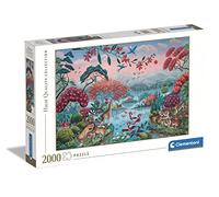 Clementoni - 32571 Collection - The Peaceful Jungle - 2000 pezzi - Made in Italy, puzzle adulti 2000 pezzi, puzzle paesaggi, divertimento per adulti