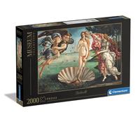 Clementoni - Puzzle 2000 Pezzi Arte per Adulti e Ragazzi, Museum Collection, Tema Botticelli La Nascita di Venere, Idea Regalo Made in Italy, 97,5x66,8 cm, 32572