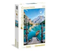 Puzzle Clementoni Lago di Braies, Italia 500 Pezzi