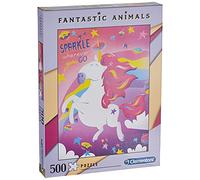 Clementoni - 35066 - Fantastic Animals Puzzle - Unicorn - 500 Pezzi
