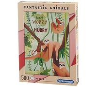 Clementoni - 35068 - Fantastic Animals Puzzle - Llama - 500 pezzi