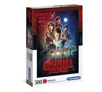 Clementoni - 35086 - Puzzle Stranger Things - Made in Italy - puzzle adulti 500 pezzi