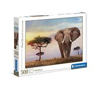 Clementoni - Puzzle Tramonto africano - 500 Pezzi