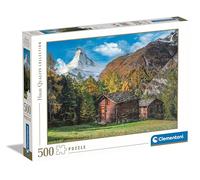 Clementoni – Puzzle Incantevole Cervino – 500 pezzi – Made in Italy