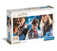 Clementoni 35535 Harry Potter Jigsaw 500 Pieces-Poster Included, Puzzle for Adul