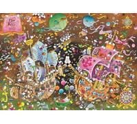 Clementoni - Puzzle Guillermo Mordillo: Il bacio - 6000 Pezzi