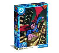 Clementoni 37506 Superman - Puzzle 1000 Teile Compact, Teil 2 der Helden-Trilogi