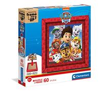 Clementoni - 38808 - Frame Me Up Puzzle - Paw Patrol - 60 pezzi - Made in Italy, puzzle bambini 6 anni+, puzzle con cornice