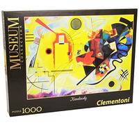 Clementoni - 39195 - Museum Collection Puzzle - Kandisky, Giallo Rosso e blu - 1000 Pezzi, puzzle adulti