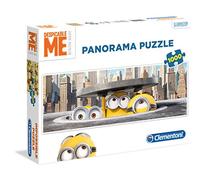 Clementoni 39373 - Puzzle 1000 Panorama Dmf Minions, Multicolore