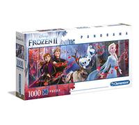 Clementoni - 39544 - Disney Panorama Collection - Disney Frozen 2-1000 Pezzi - Made In Italy - Puzzle Adulto