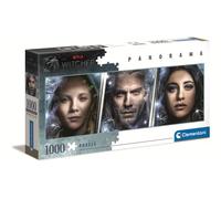 Clementoni - Puzzle Il panorama di the Witcher - 1000 Pezzi