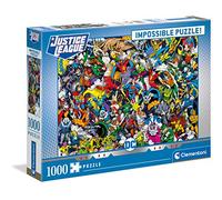 Clementoni - Puzzle Puzzle impossibile DC Comics - 1000 Pezzi