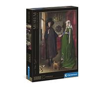 Clementoni - 39663 - Museum Collection - Van Eyck, "The Arnolfini Portrait" - 1000 pezzi - Made in Italy, puzzle adulti 1000 pezzi, arte, puzzle quadri famosi, dipinti famosi, divertimento per adulti