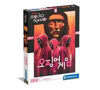 Clementoni - 39692 - Puzzle Squid Game - 1000 Pezzi - Made In Italy, Puzzle Adulti 1000 Pezzi, Puzzle Serie Tv, Puzzle Netflix, Puzzle Film Famosi, Divertimento Per Adulti