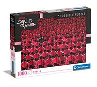 Clementoni-125 Squid Game Impossible Game-1000 Made in Italy, 1000 Pezzi, Serie TV, Netflix, Puzzle Film Famosi, Divertimento per Adulti, Multicolore, 880 gr, 39695