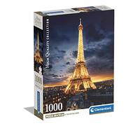 Clementoni - 39703 Collection - Tour Eiffel - 1000 Pezzi - Puzzle Adulti, Made In Italy